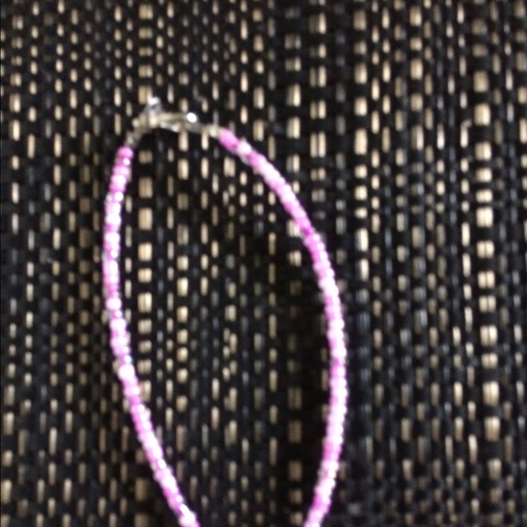 Pink Heart Agate Necklace - Picture 3 of 3